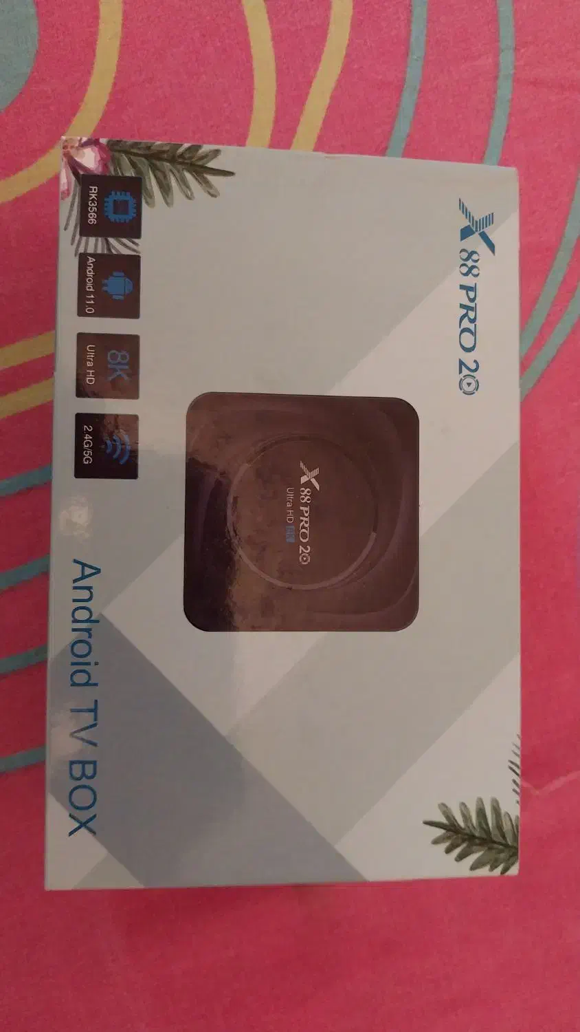 اندروید باکس x88 pro 20|تلویزیون و پروژکتور|بابل, |دیوار