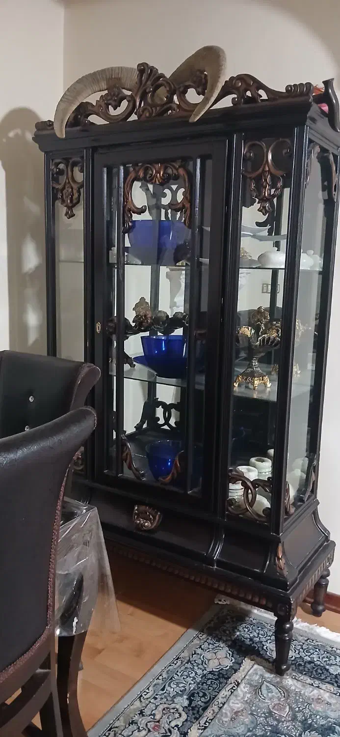 بوفه چوبی|بوفه، ویترین، کنسول|ارومیه, |دیوار