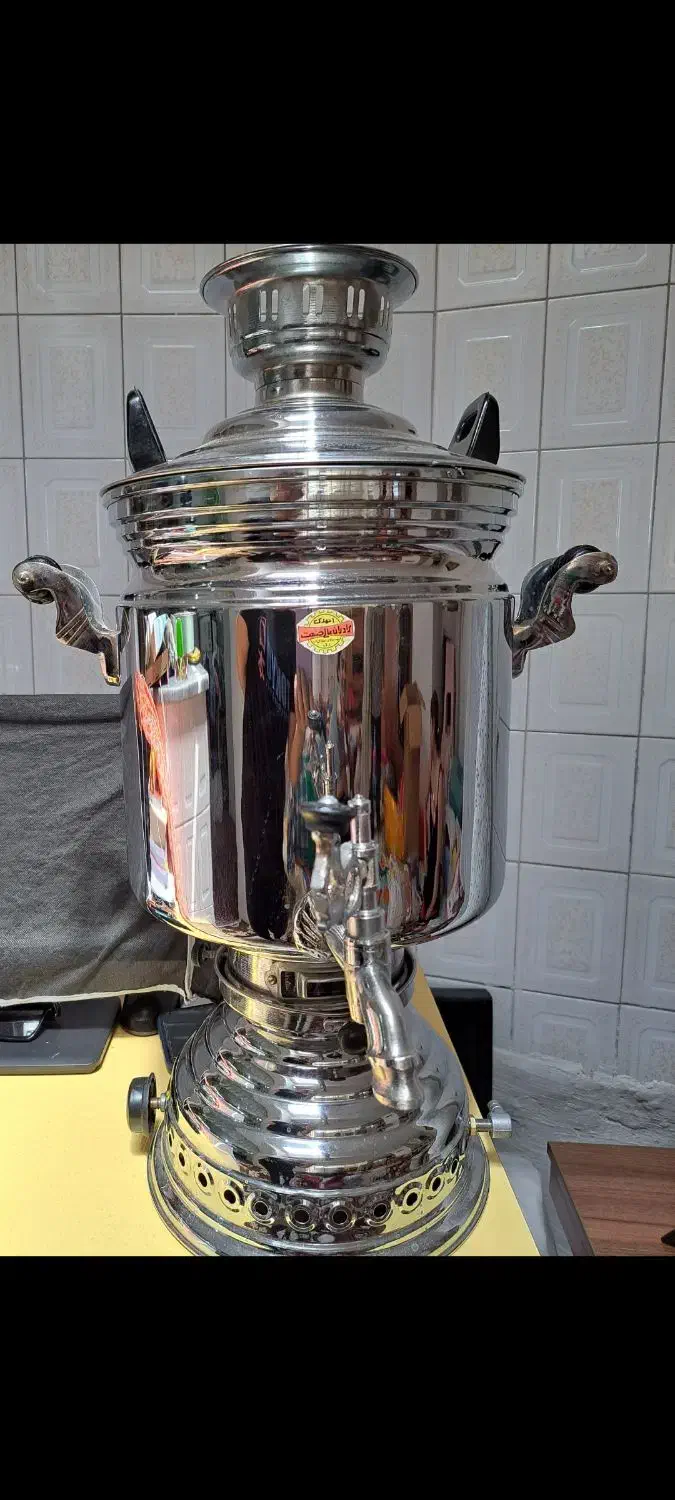 سماور گازی نو|سماور، چایساز، قهوهساز|هشتگرد, شهرک صنعتی هشتگرد|دیوار