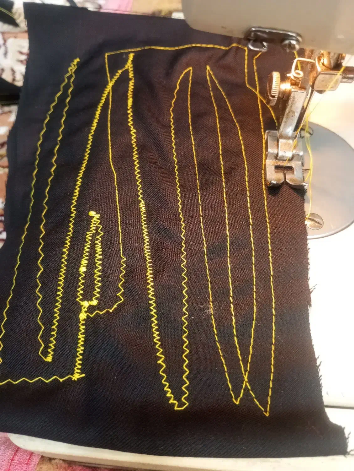 چرخ خیاطی گلدوزی مدل ژانومه ۸۰۲ ژاپن|چرخ خیاطی و ریسندگی|قروه, |دیوار