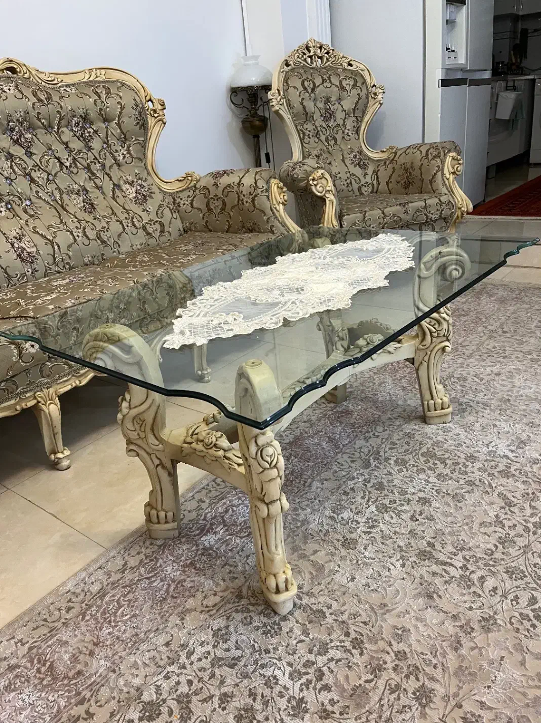 میز جلو مبلی و عسلی|مبلمان خانگی و میز عسلی|وحیدیه, |دیوار