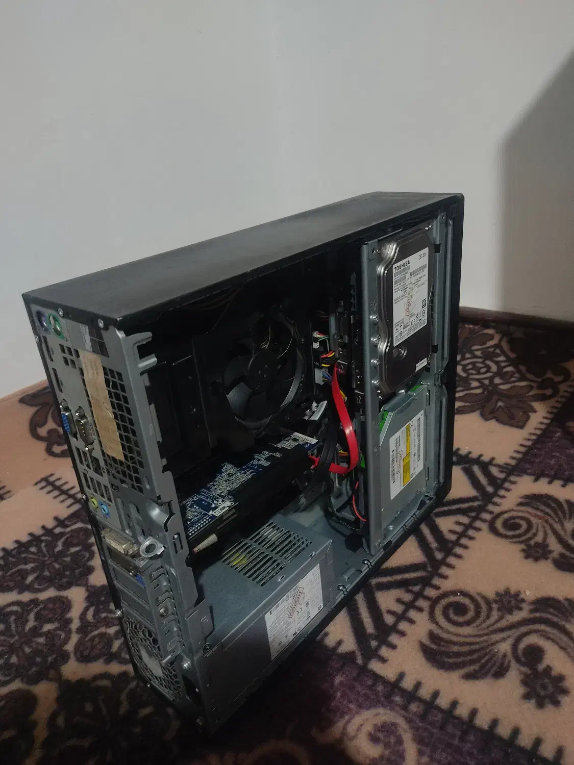 کامپیوتر مینی کیس|رایانه رومیزی|باسمنج, |دیوار