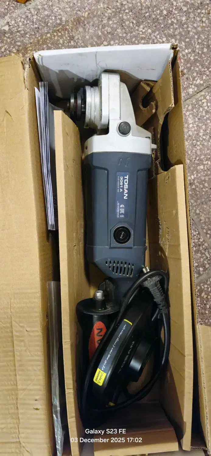 فروش سنگ فرز نو فقط یک بار استفاده شده|ابزارآلات|شهمیرزاد, |دیوار