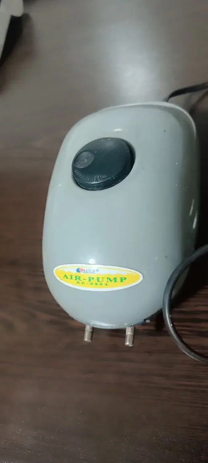 پمپ دو سوپاپ اکواریوم سالم بدون کوچیک ترین صدا|ماهی|همدان, |دیوار