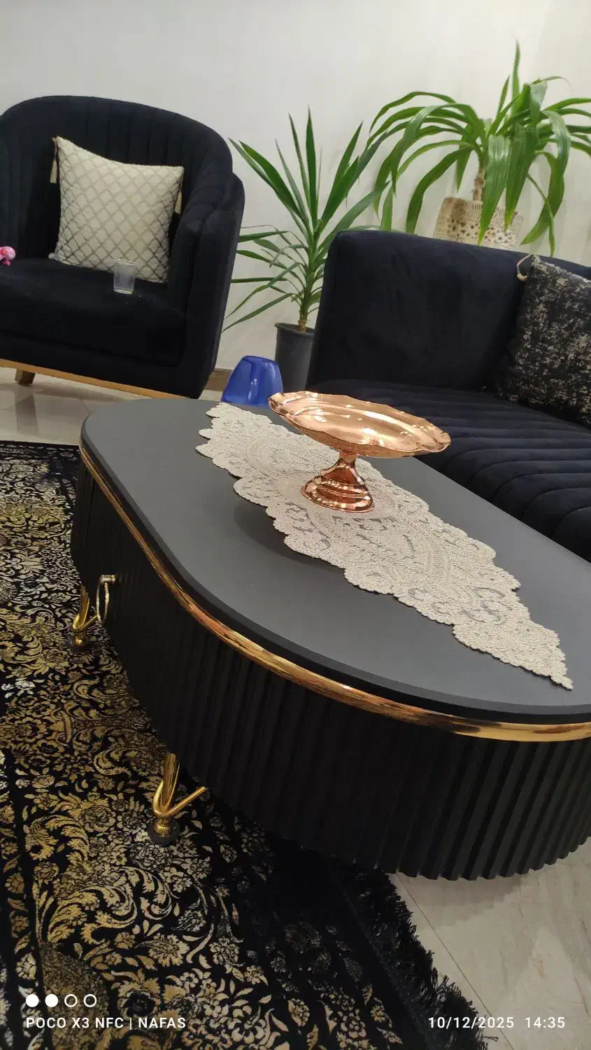 میز جلو مبلی|مبلمان خانگی و میز عسلی|چابکسر, |دیوار