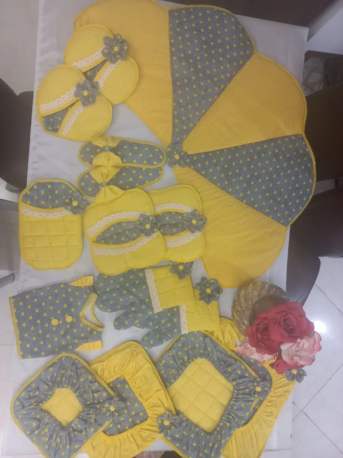 انواع مدلهای دمکنی .پیشبند.دستگیره|سفره، حوله، دستمال آشپزخانه|سنندج, |دیوار