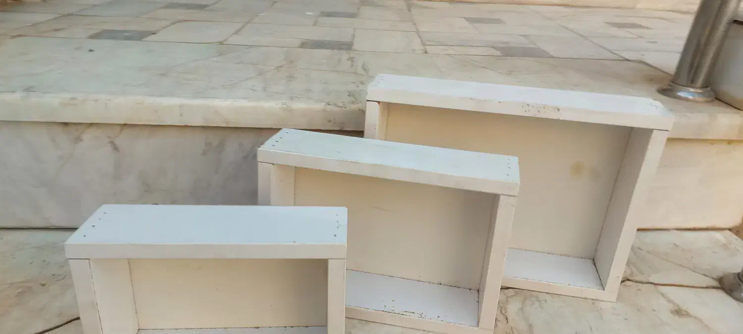 باکس ۳ عددی دکوری فقط ۸۰ هزارتومن|کتابخانه، شلف، قفسه‌های دیواری|قم, لسانی|دیوار