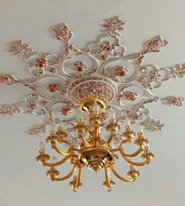 لوستر برنجی شیک|لوستر و چراغ آویز|سبزوار, امیر کبیر|دیوار