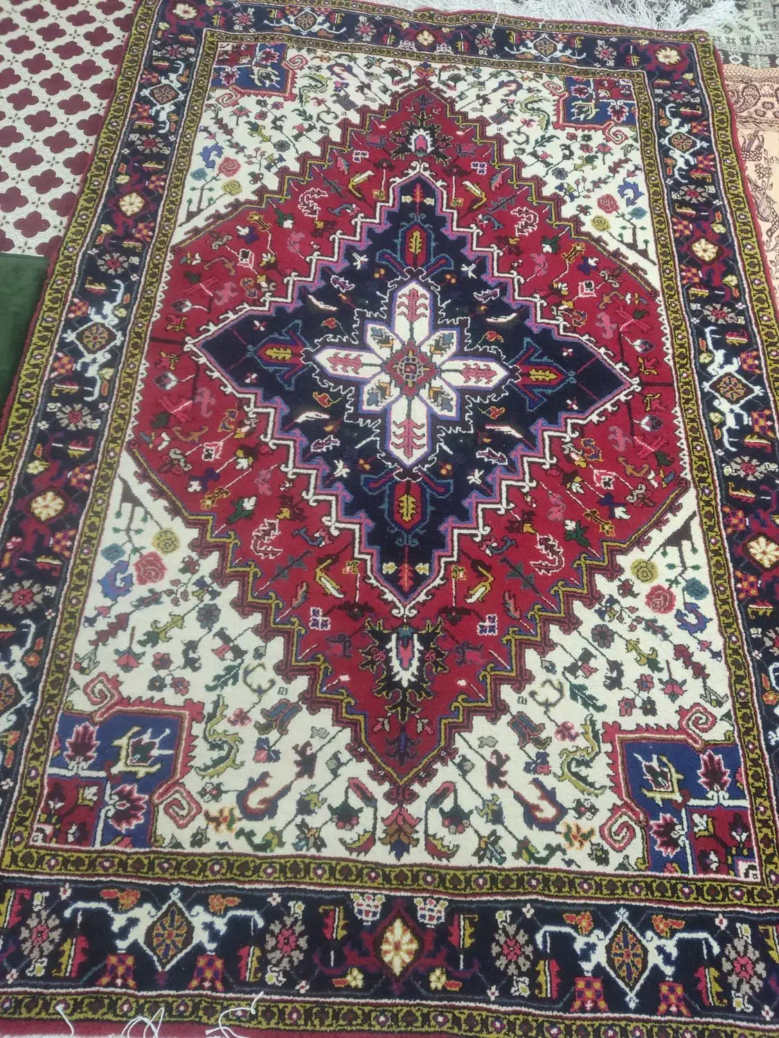 فروش یک جفت فرش دستباف مهربان ۲در۳|فرش|مهربان, |دیوار