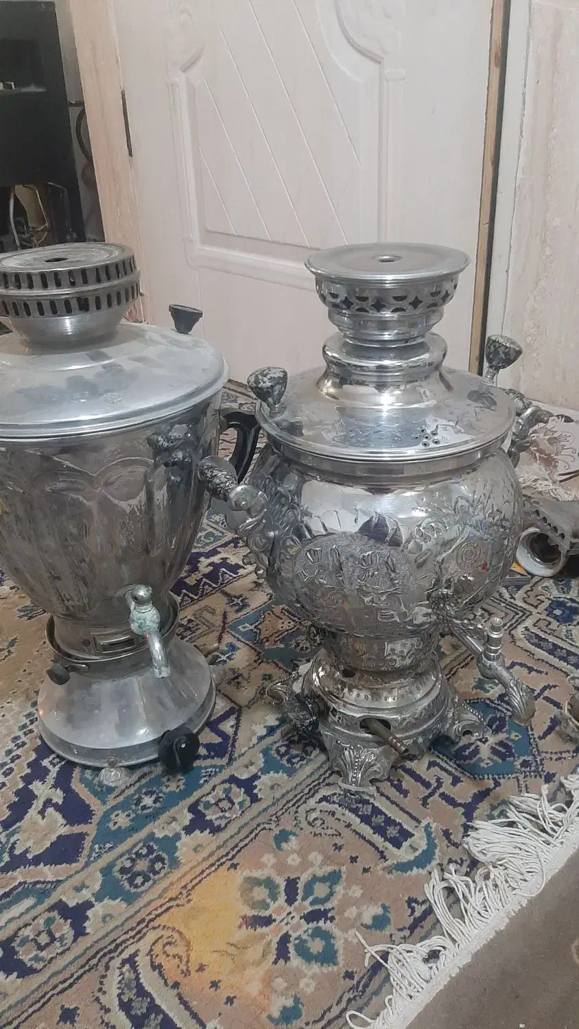 دو عدد سماور|سماور، چای‌ساز، قهوه‌ساز|گرگان, |دیوار