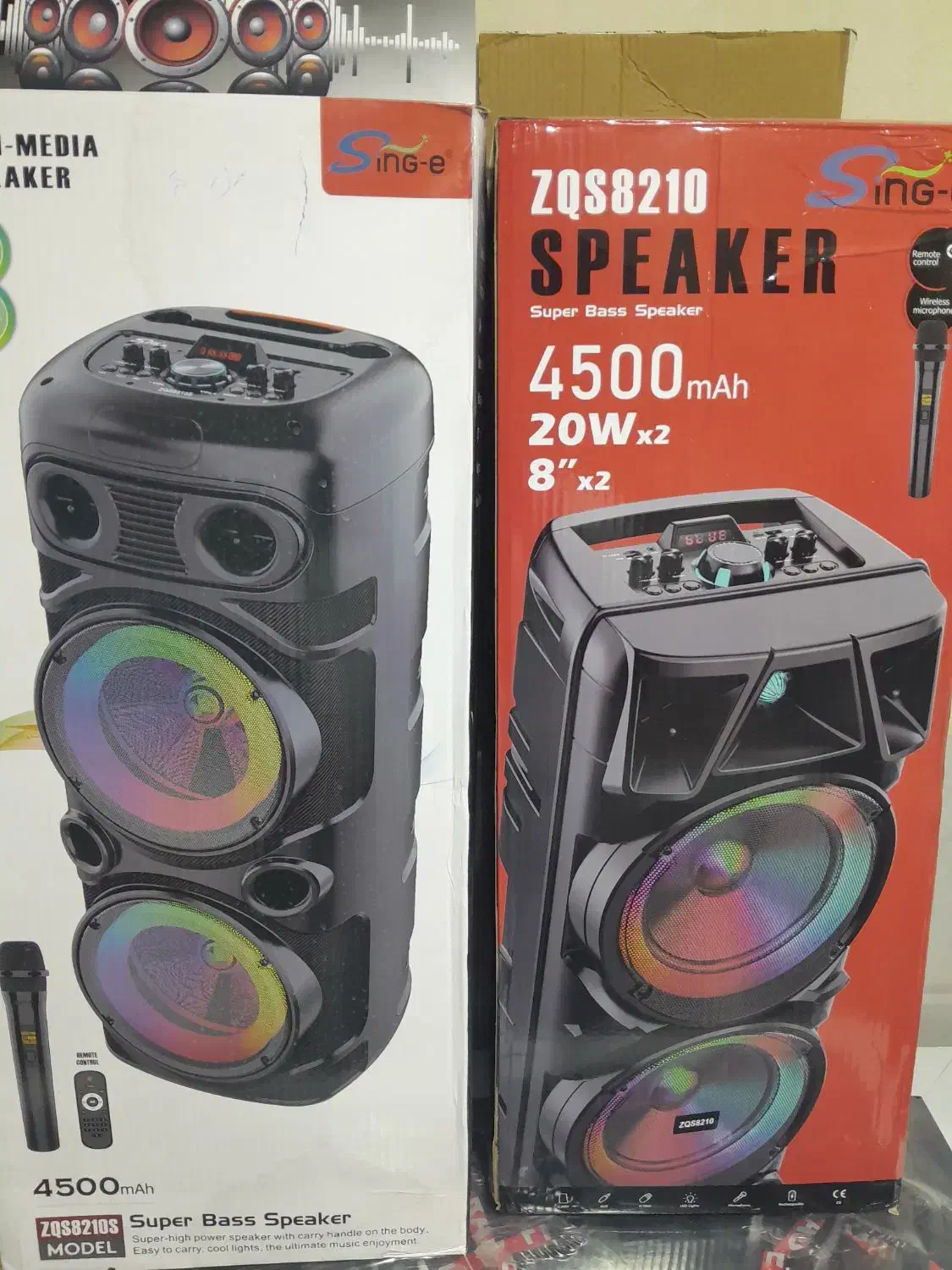 اسپیکر شارژی بلوتوثی. کنترول دار.رم خور|سیستم صوتی خانگی|آمل, |دیوار