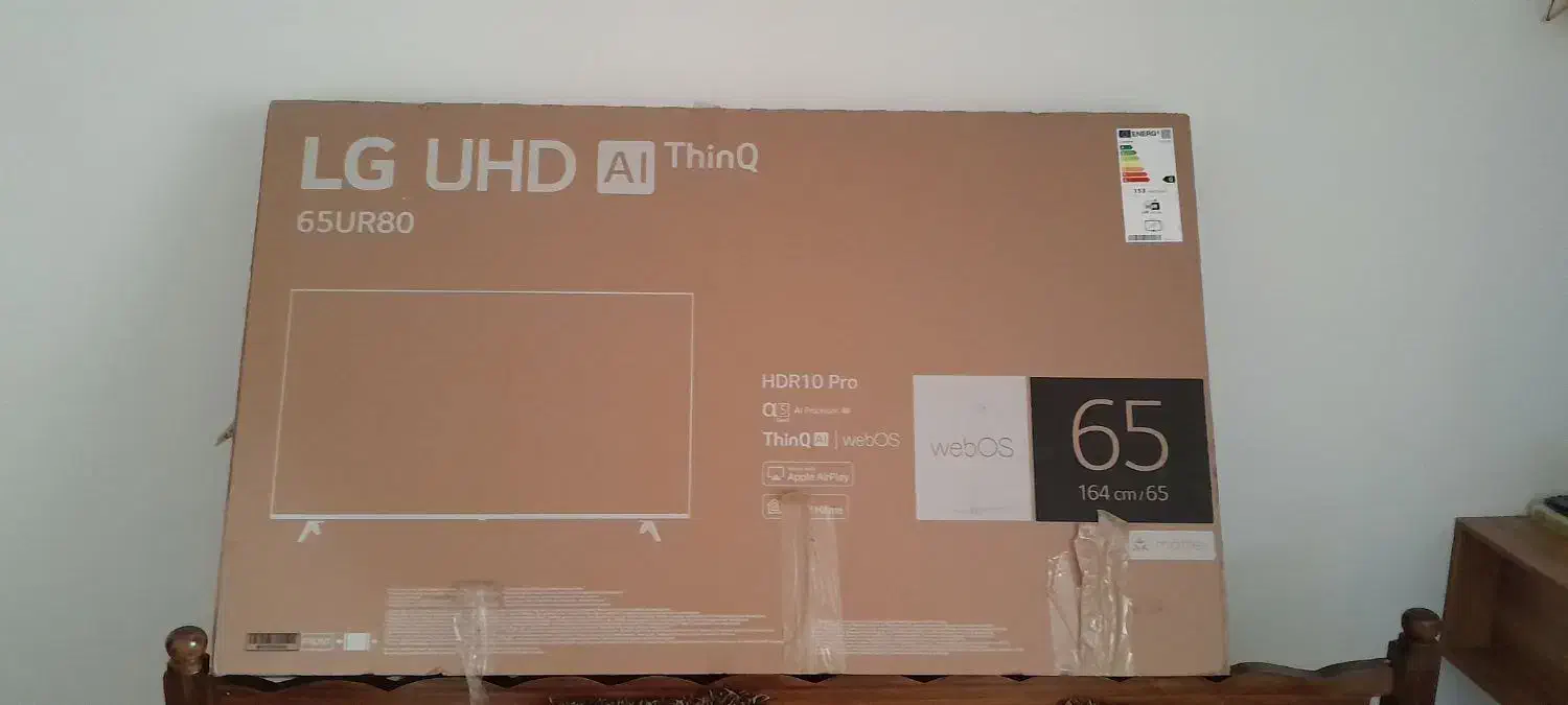 کارتن تلویزیون LG 65|ابزارآلات|تهران, حسین‌آباد|دیوار