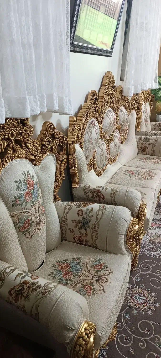 مبل سلطنتی|مبلمان خانگی و میز عسلی|بیرجند, |دیوار