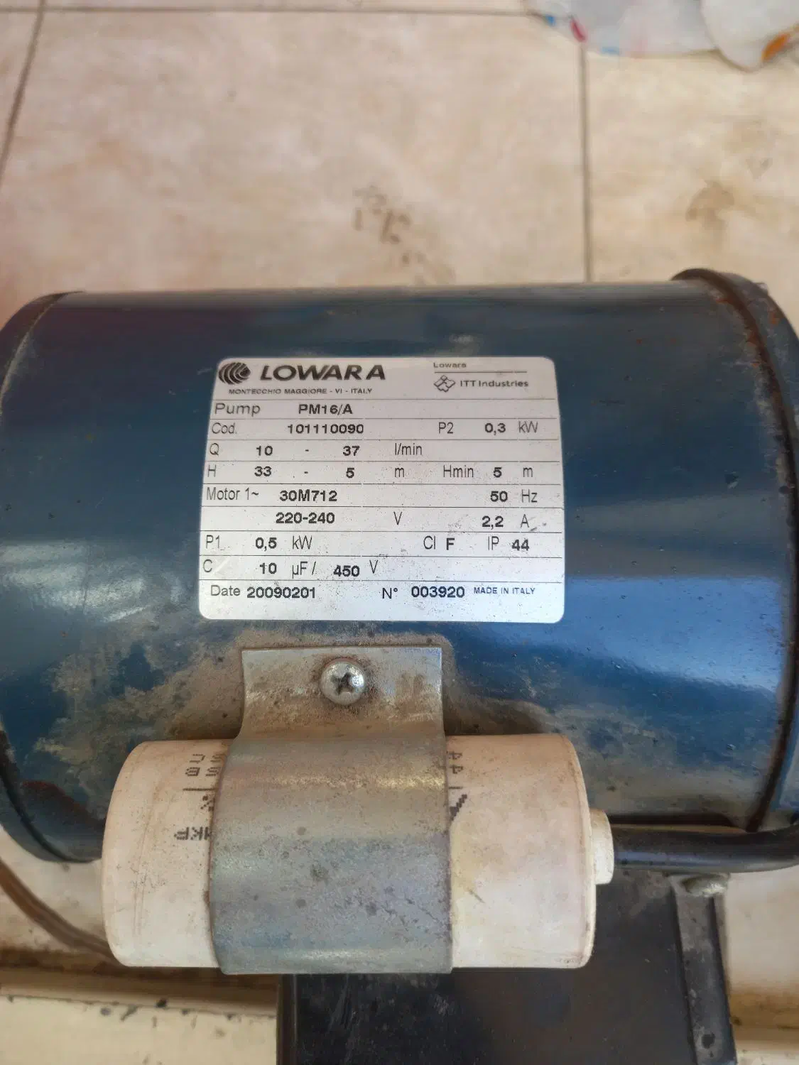 پمپ اب + موتور کولر ۵۰۰۰|مصالح و تجهیزات ساختمان|شیراز, هفت تنان|دیوار