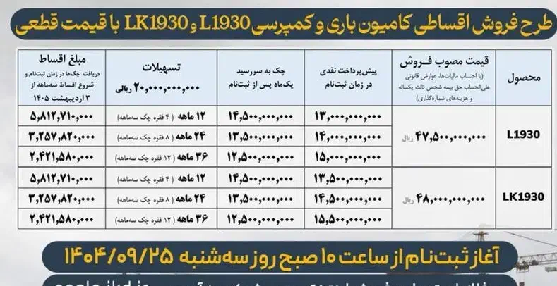ثبت نام اقساطی/کشنده/کمپرسی/بیل/لودر|خودرو سنگین|اصفهان, سعادتآباد|دیوار