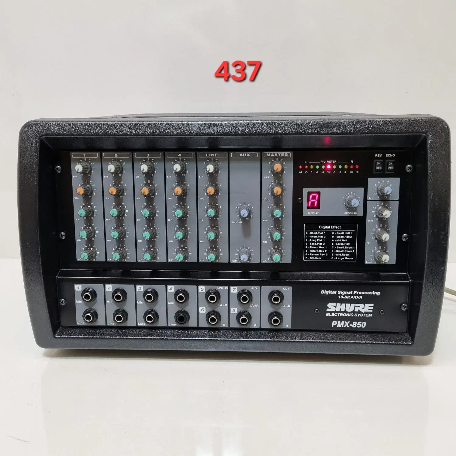 پاور میکسر اکو امپلی فایر شور برای باند پسیو اکتیو|سیستم صوتی خانگی|تبریز, |دیوار