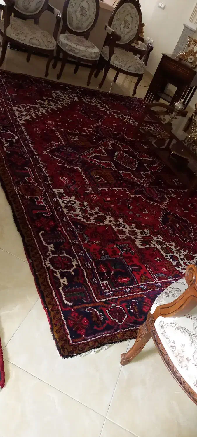 فرش دستیاف در حد نو کاملا سالم|فرش|تبریز, |دیوار
