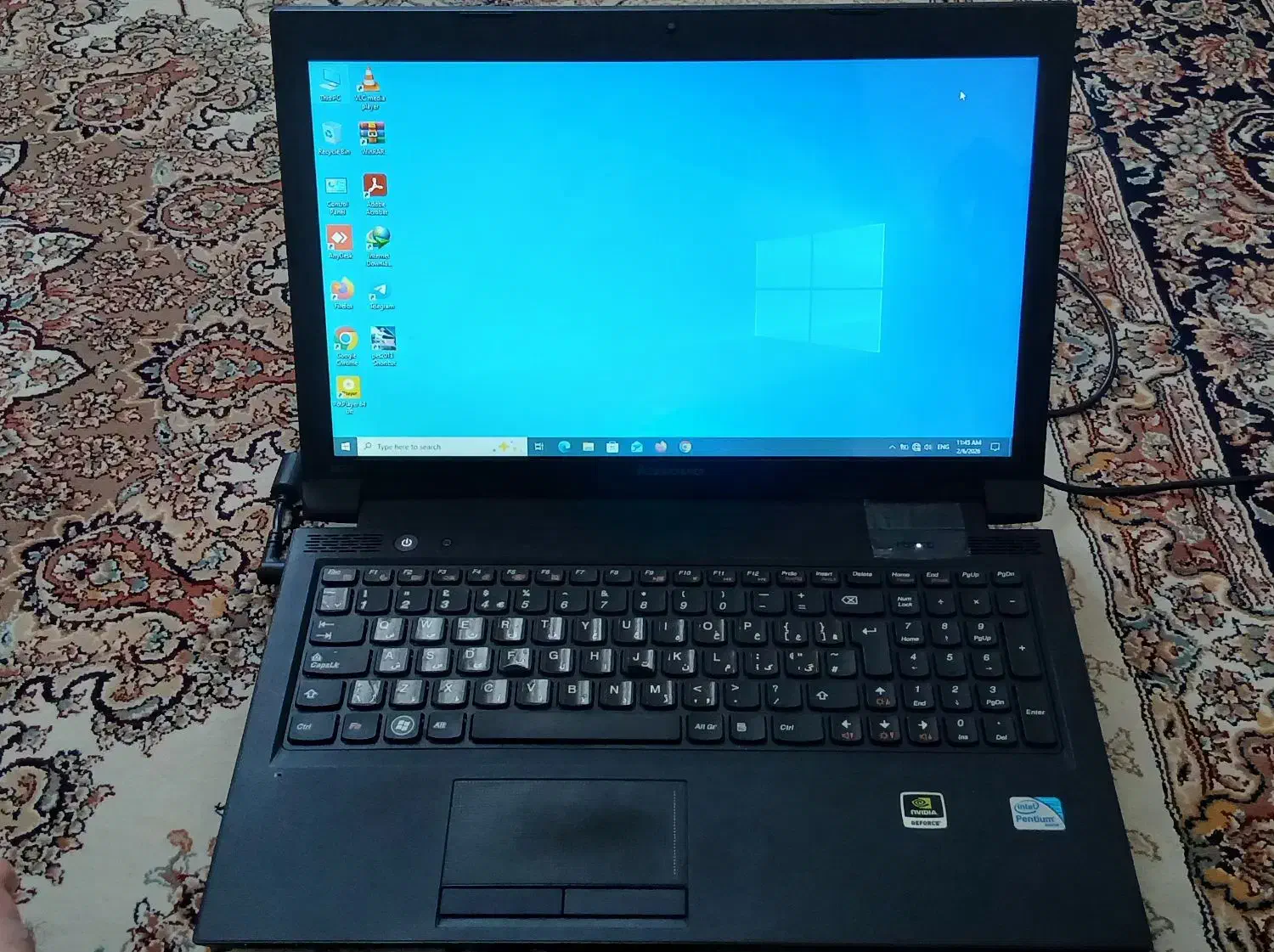 لپ تاپ lenovo مدل b570e|رایانه همراه|کرج, حصارک بالا|دیوار