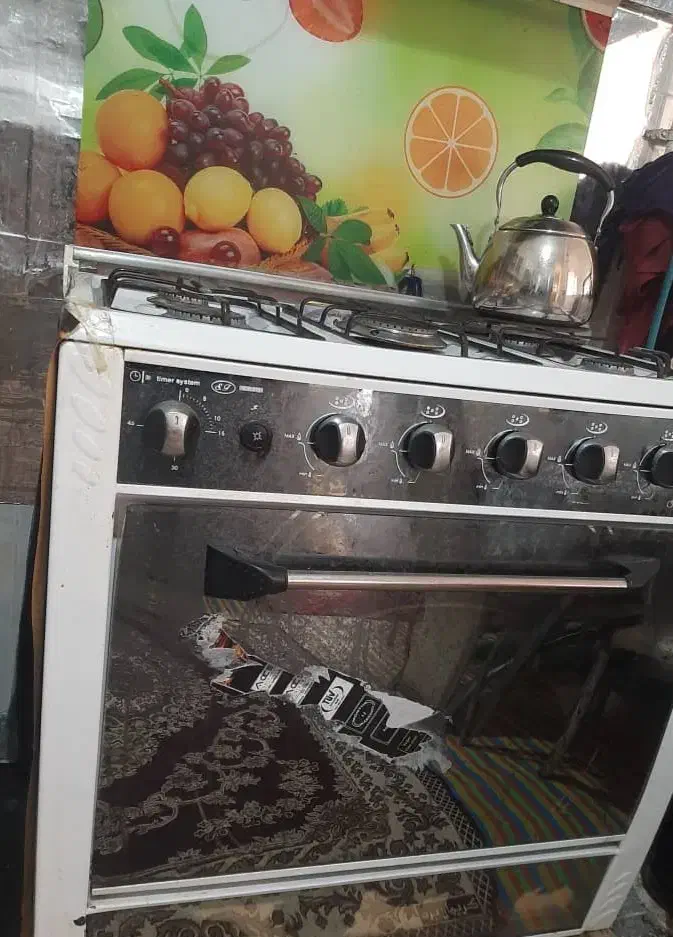 اجاق گاز طرح فر|اجاق گاز و لوازم برقی پخت‌وپز|مرودشت, ثبت احوال|دیوار