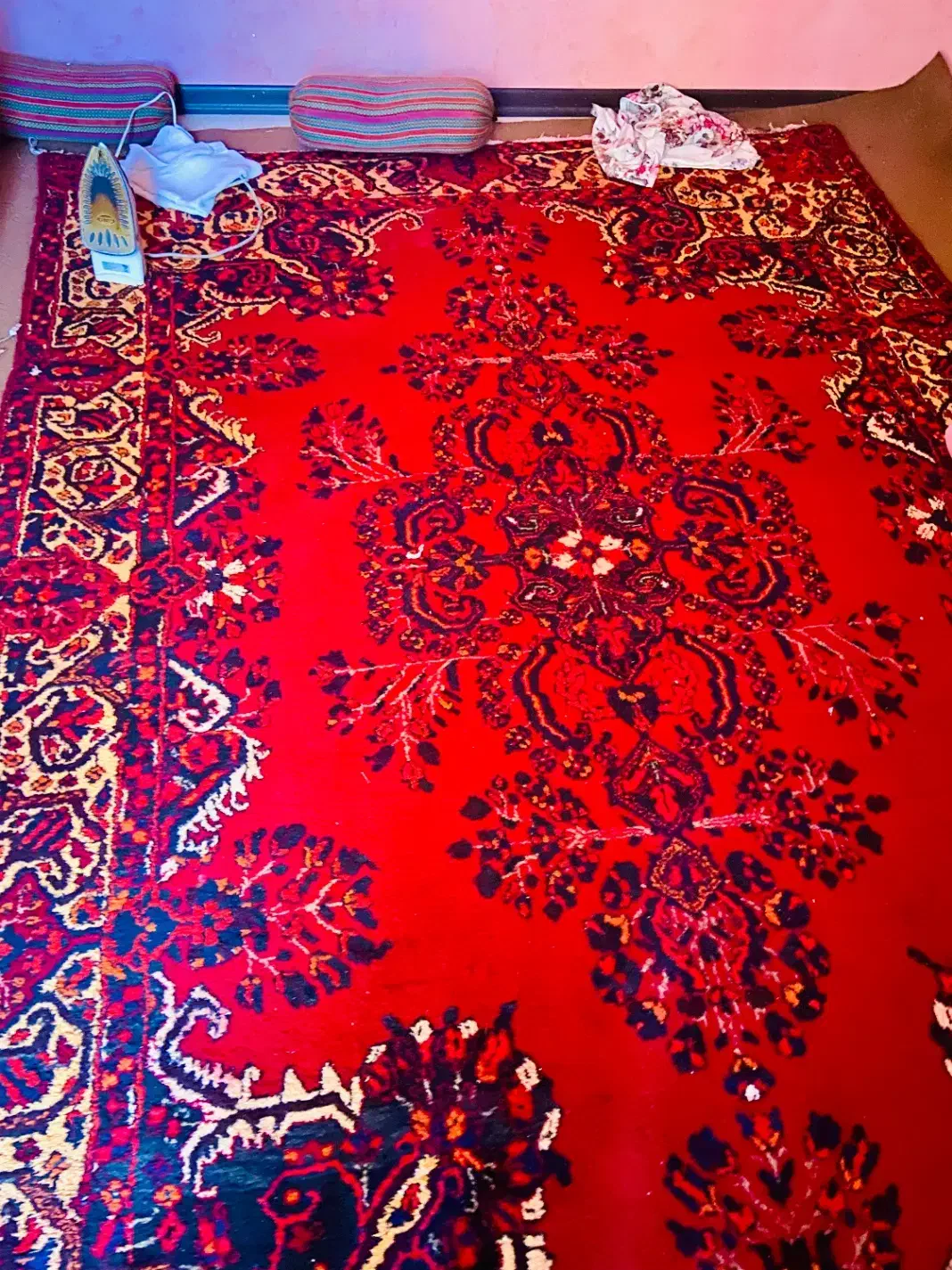 فرش دستبافت ۶متری|فرش|شاندیز, |دیوار