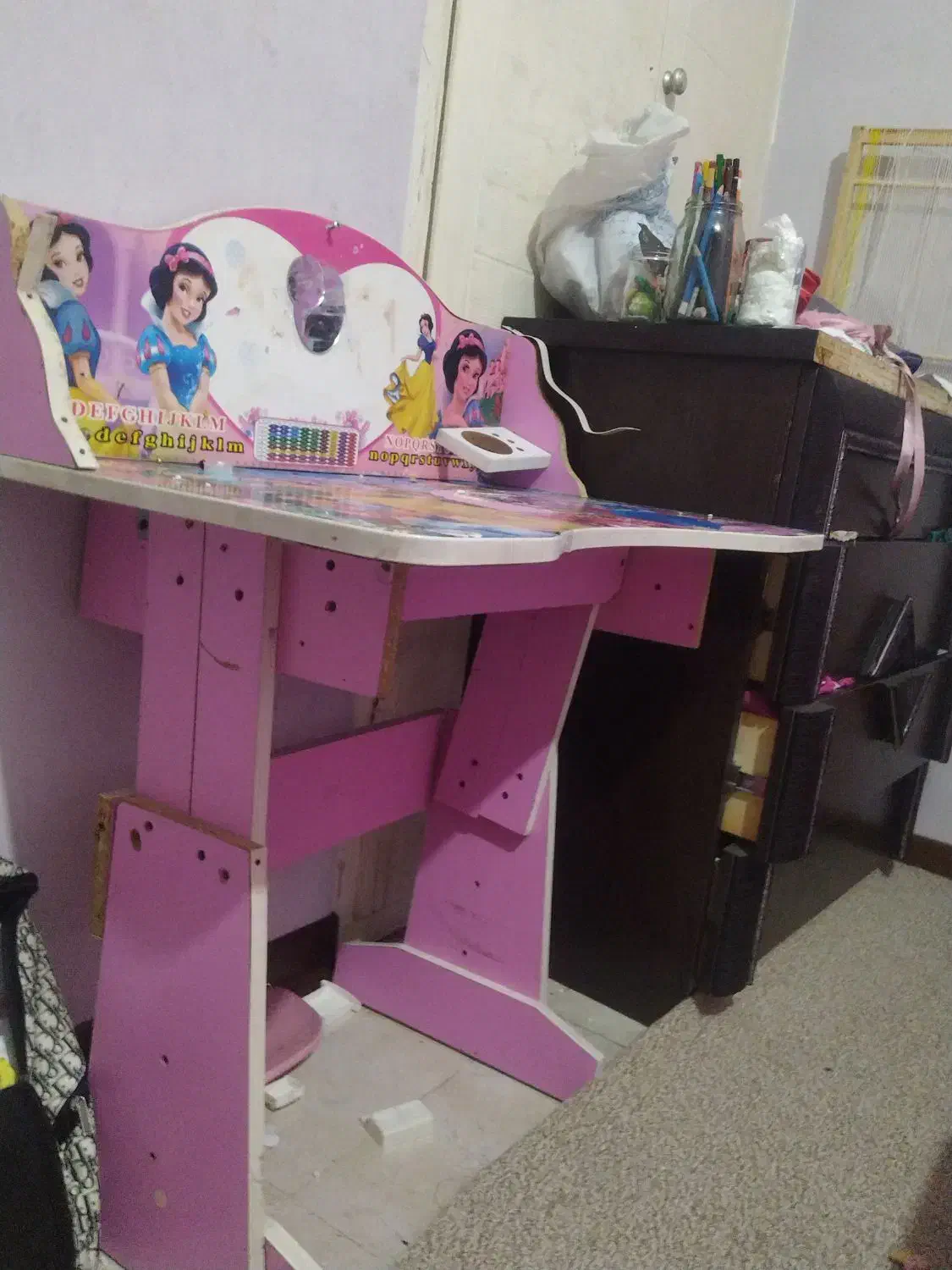 طرح سفید برفی|میز تحریر و کامپیوتر|پاکدشت, پاکدشت (مامازند)|دیوار