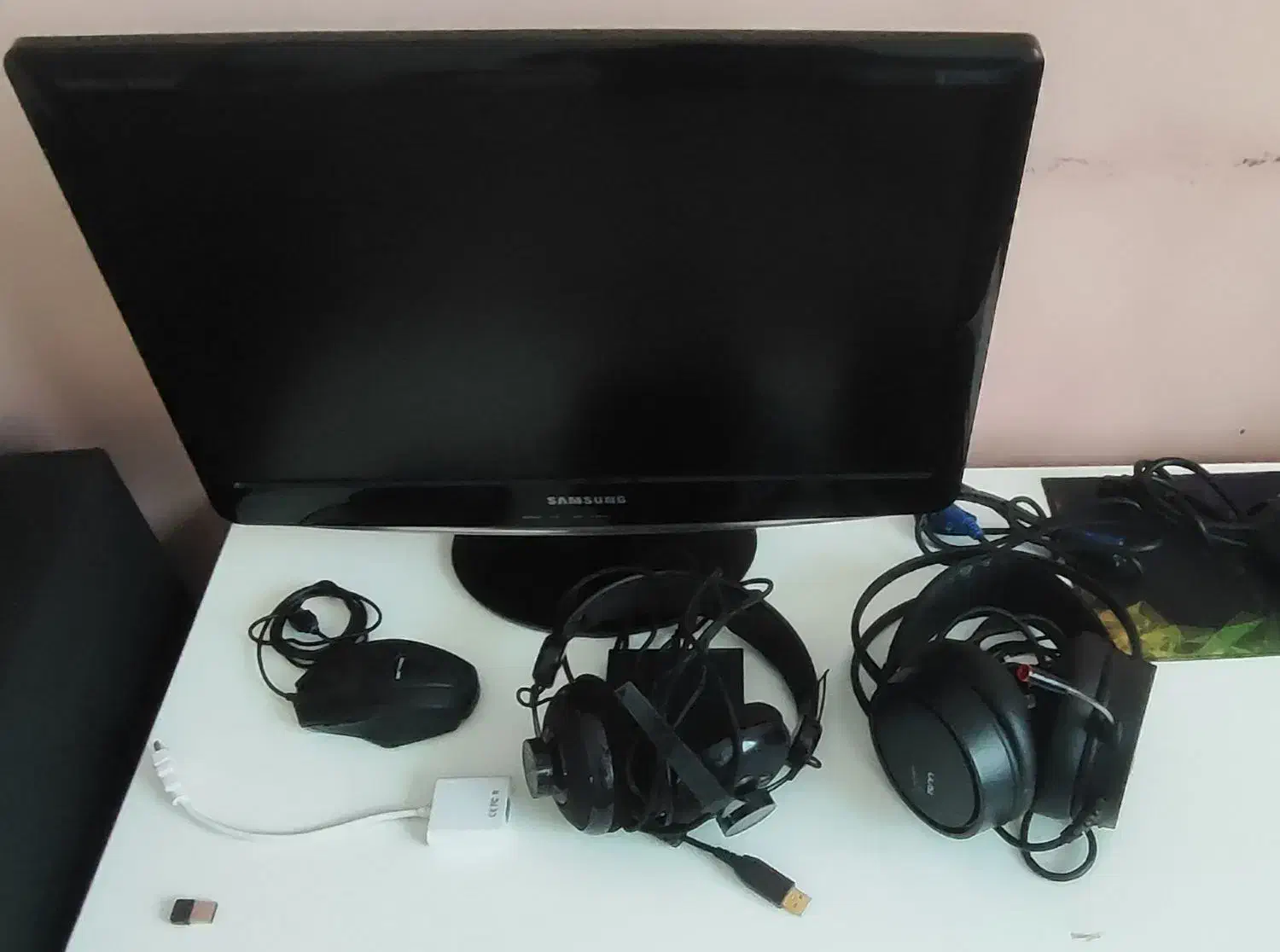 مانیتور . هدفون . کیبورد. موس . دانگل وایفای|قطعات و لوازم جانبی رایانه|بندر انزلی, بشمن|دیوار