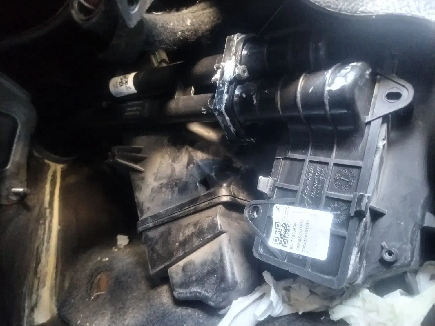 باطری سازی و  رادیات بخاری بدون باز شدن داشبورد|خدمات پیشه و مهارت|مبارکه, |دیوار