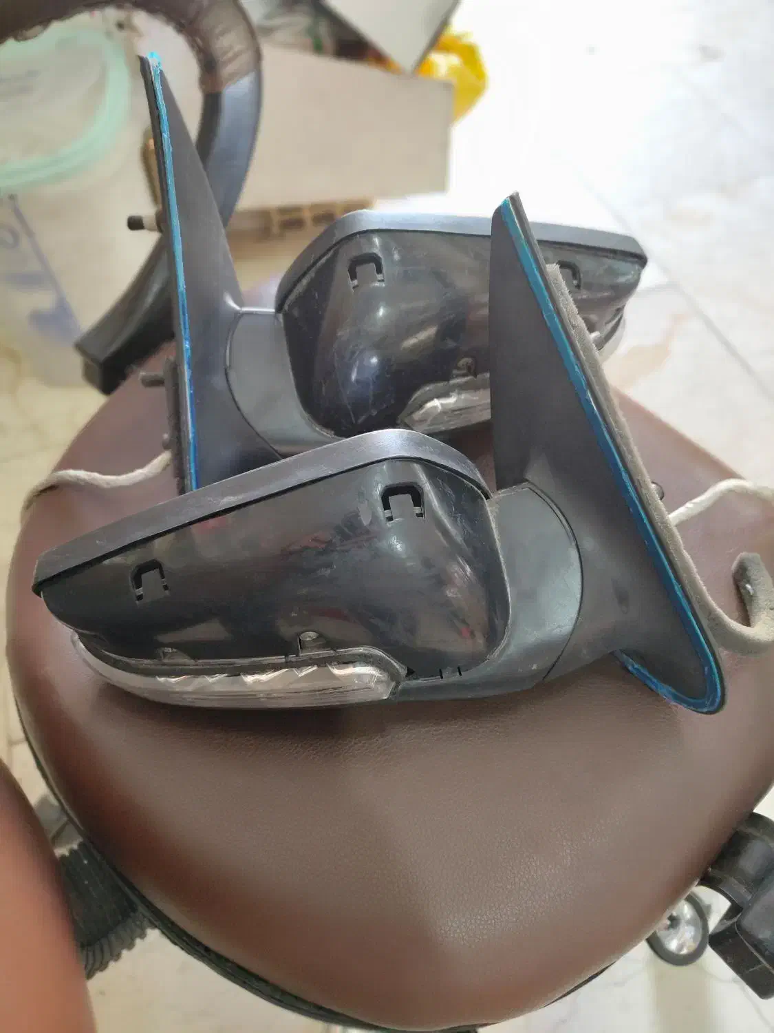 آینه اصلی پرشیا با راهنما چپ راست داشبورد سونتایی|قطعات یدکی و لوازم جانبی|رباطکریم, رباطکریم|دیوار