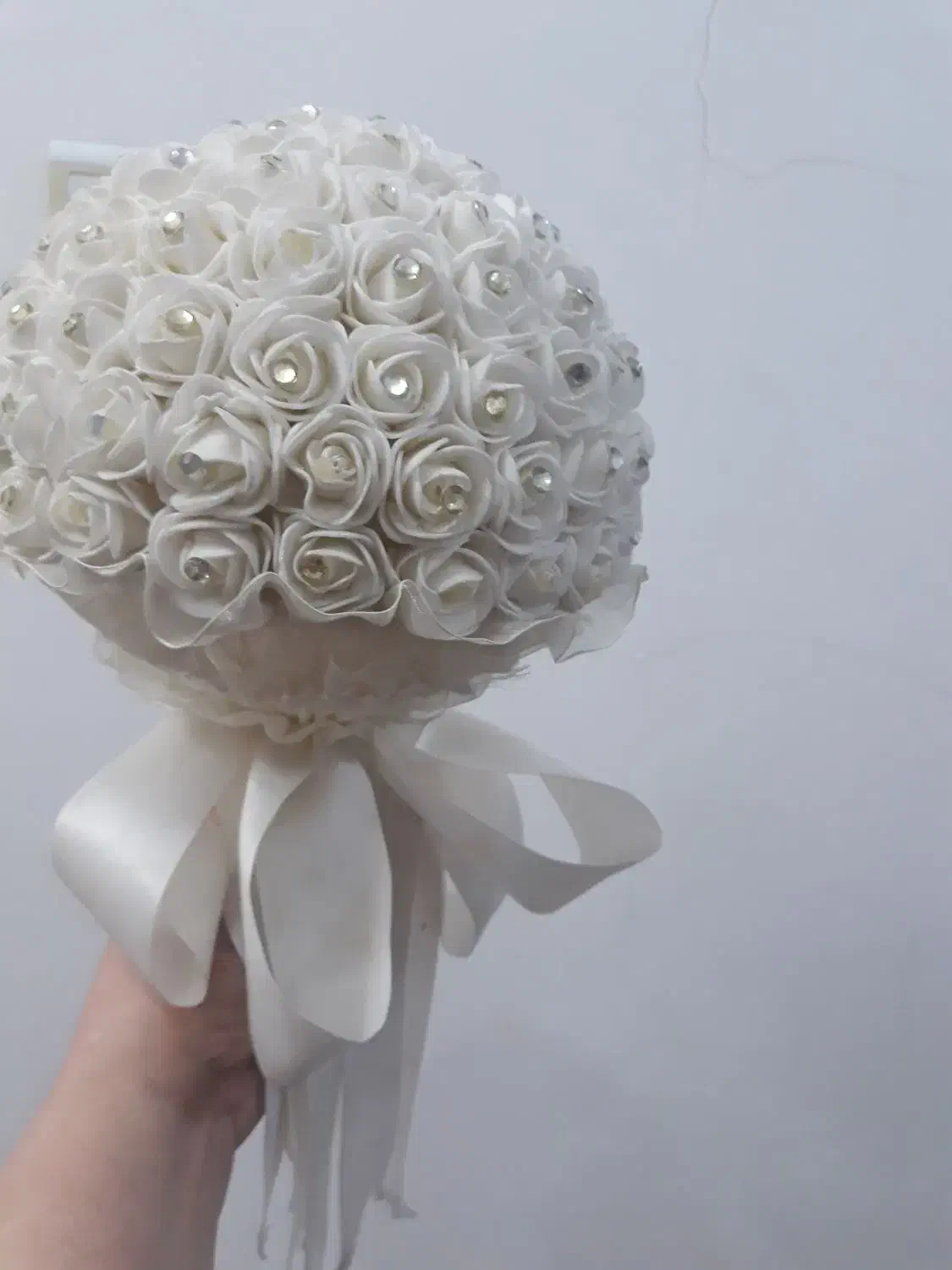 گل عروس|گل مصنوعی|قم, هفت تیر|دیوار