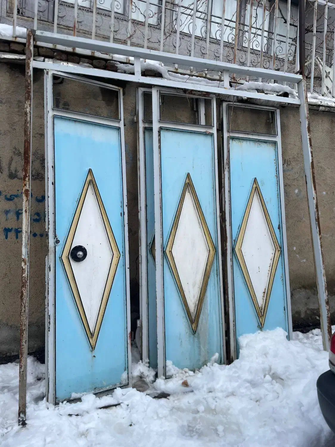 درب ورودی حیاط|مصالح و تجهیزات ساختمان|مریوان, |دیوار