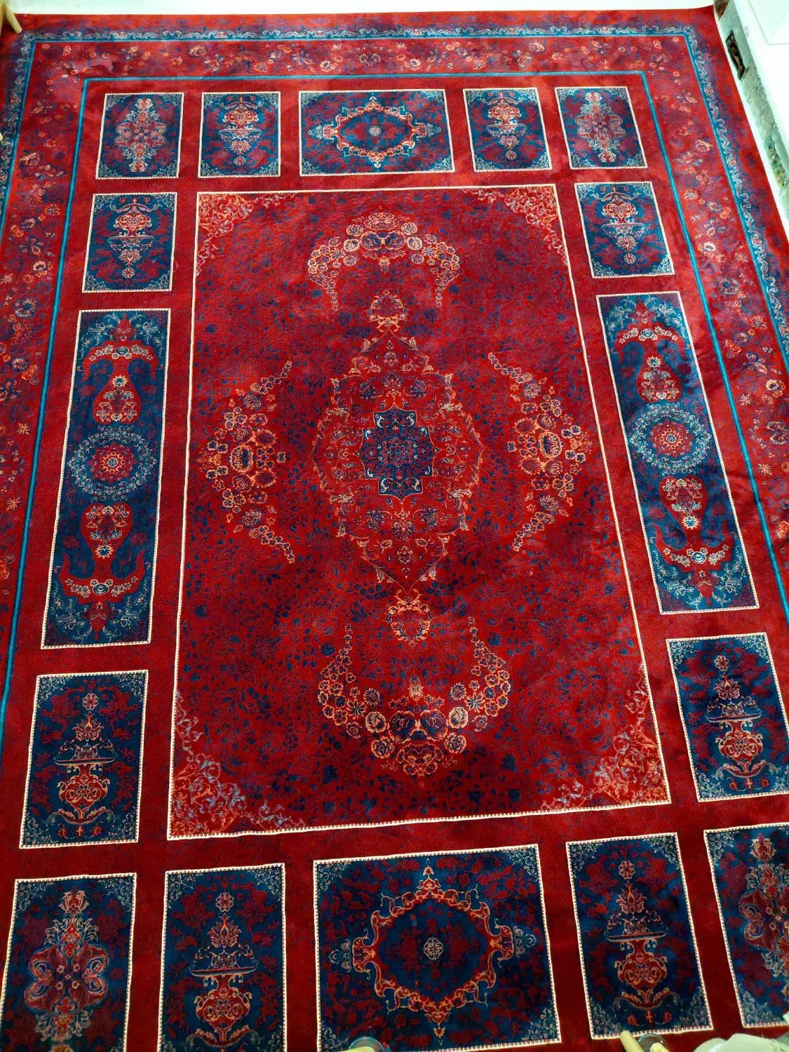 2 عدد فرش 1200|فرش|مهاباد (آذربایجان غربی), |دیوار