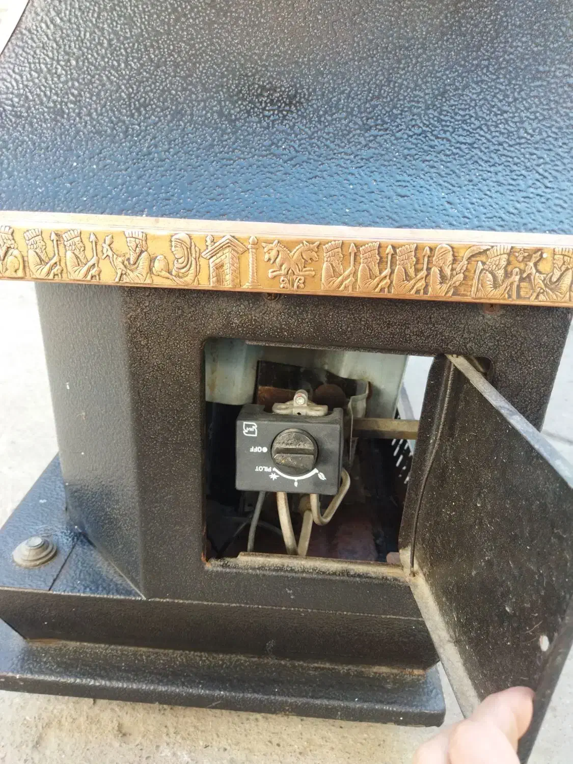 بخاری شومینه سالم|بخاری، هیتر، شومینه|گنبد کاووس, |دیوار