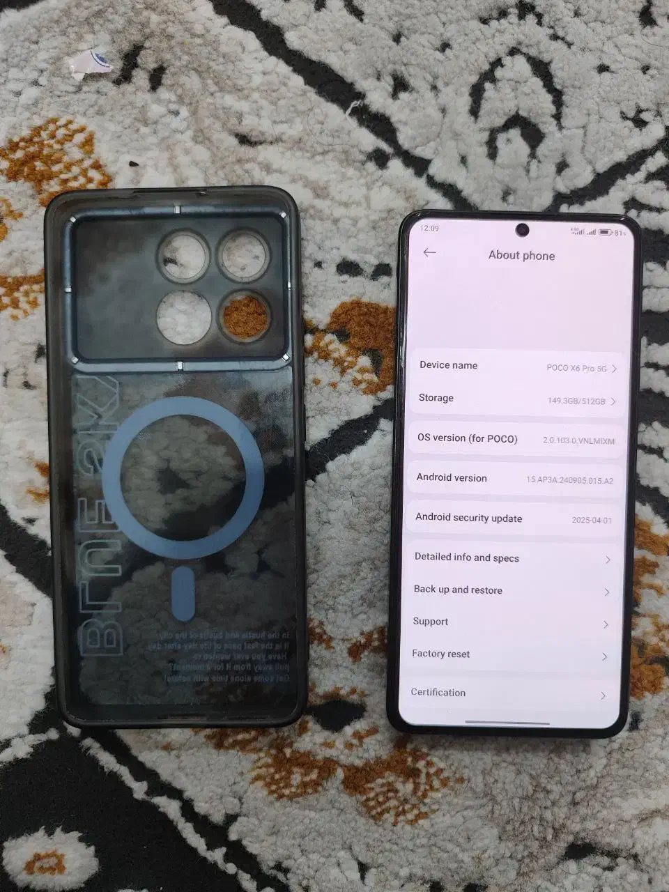 گوشی x6 pro|موبایل|بندر ماهشهر, |دیوار