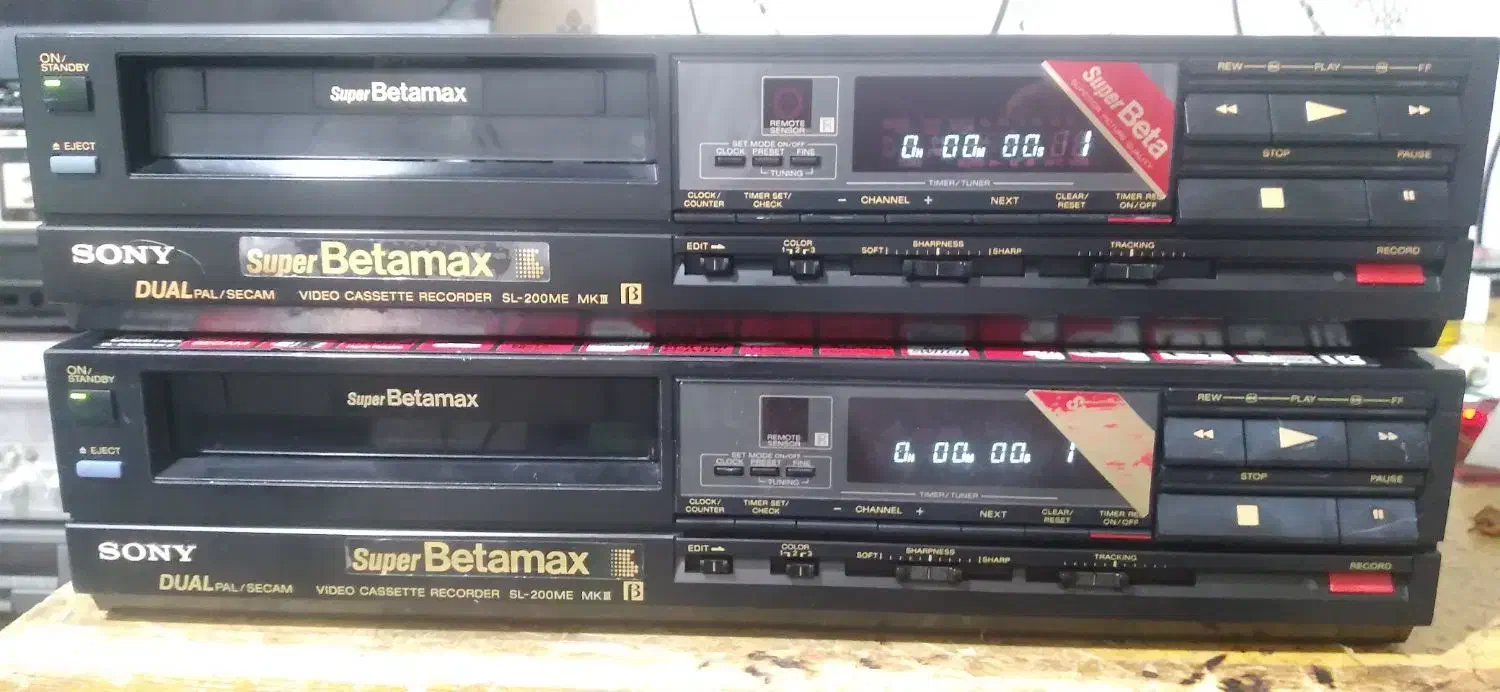 سه دستگاه ویدیو بتا و پاناسونیک سلامت با کنترل.|پخشکننده DVD و ویدیو|تهران, جنتآباد مرکزی|دیوار