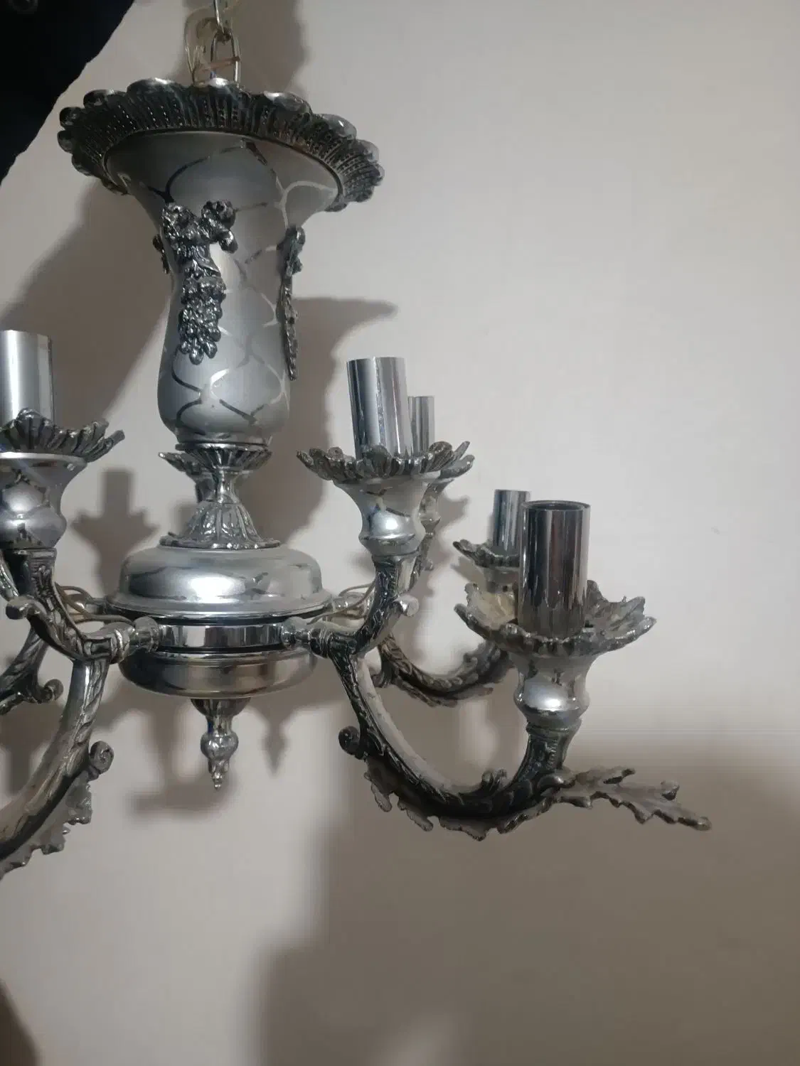 لوستر ده شعله|لوستر و چراغ آویز|ارومیه, |دیوار