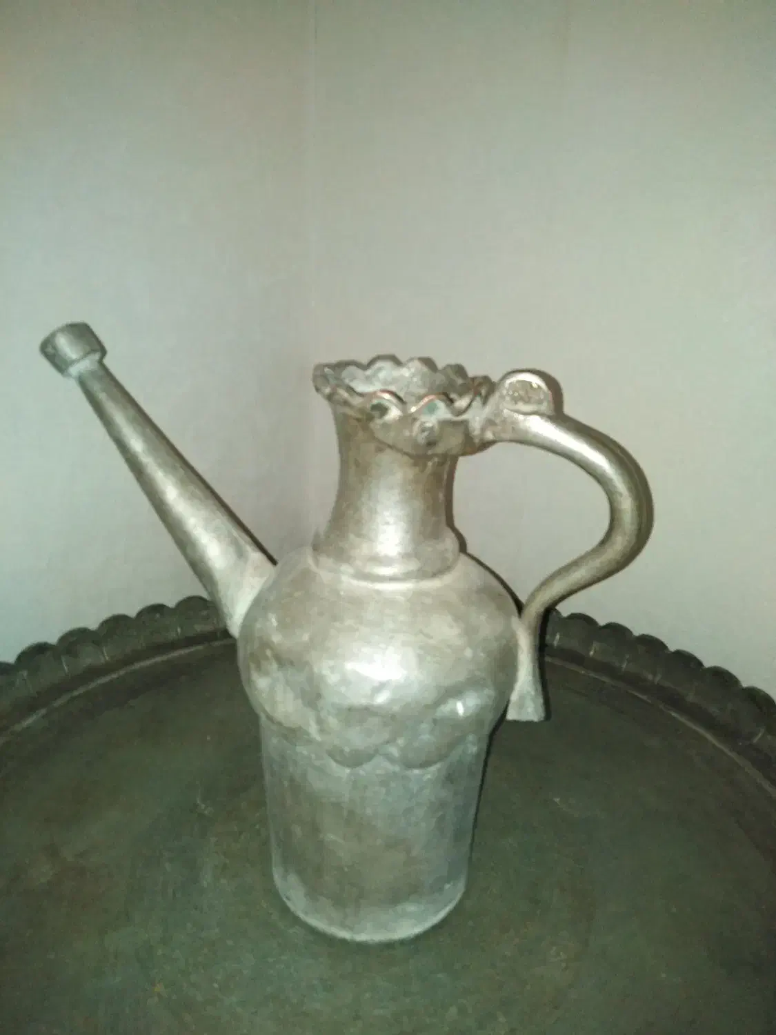 آفتابه مسی قدیمی|کلکسیون اشیاء عتیقه|کرج, شهرک بنفشه|دیوار