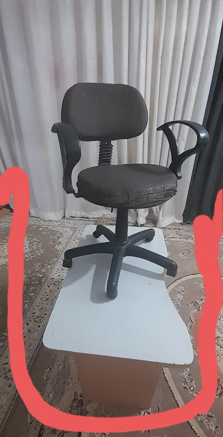 میز وصندلی چرخ دار|مبلمان اداری|زابل, |دیوار