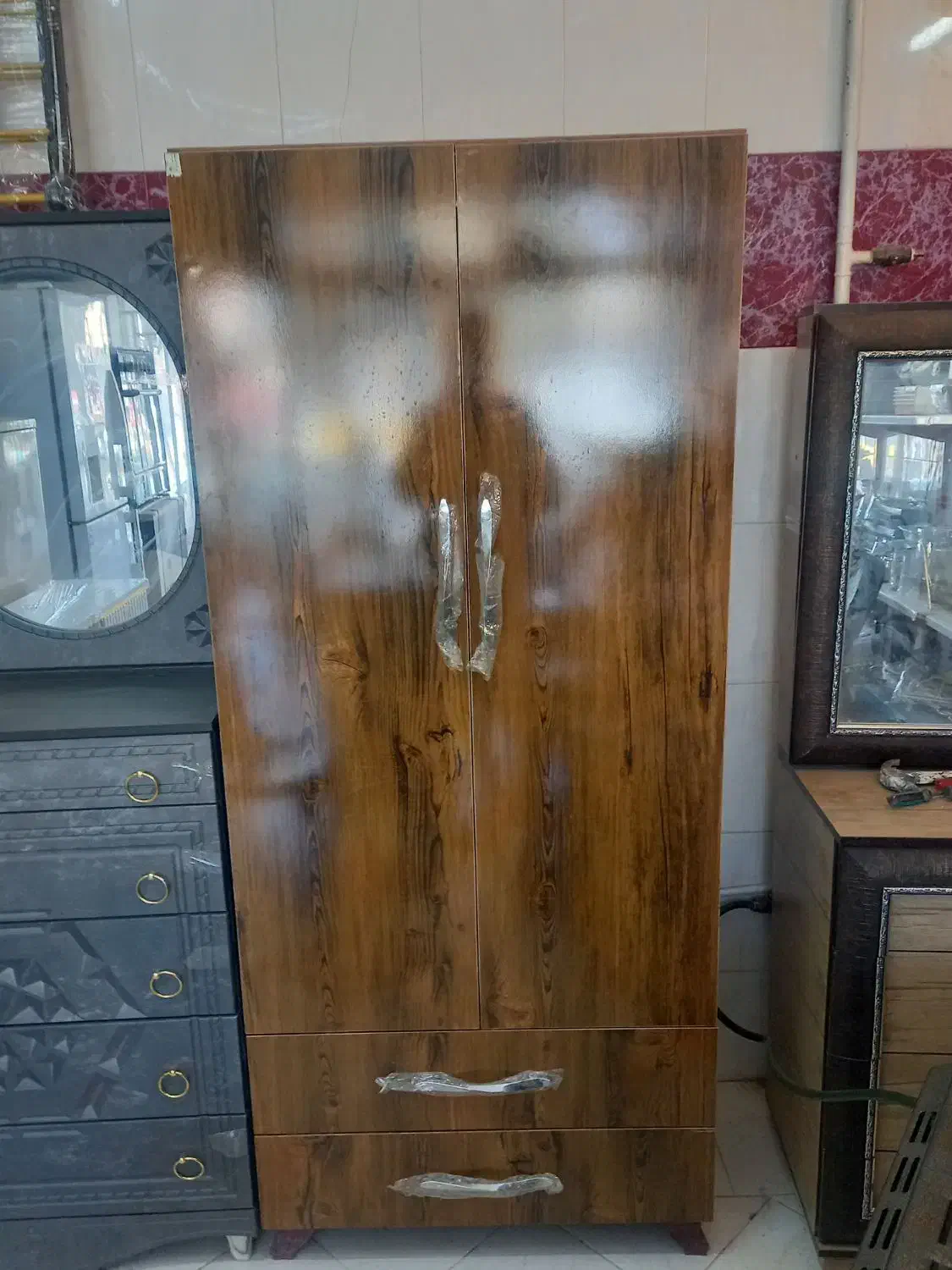 کمد نوه ترو تمیز|جاکفشی، کمد، دراور|ابریشم, |دیوار