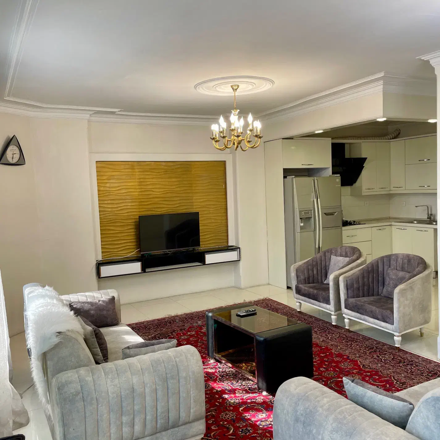 ۱۰۰متر آپارتمان مبله ویو ابدی اجاره ماهانه ماهیانه