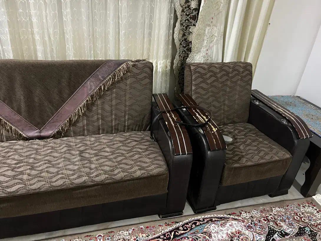 مبل ۱۰ نفره|مبلمان خانگی و میز عسلی|میناب, |دیوار