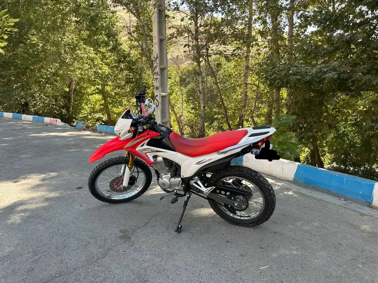 موتور تریل پرواز 200|موتورسیکلت|کرمانشاه, |دیوار