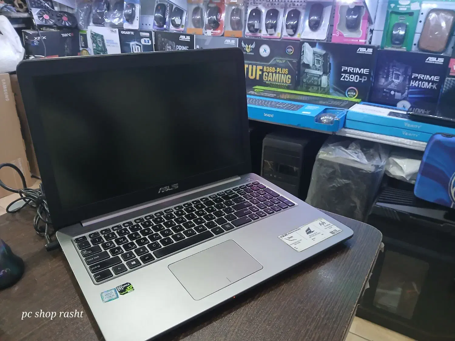 لپتاپ ایسوس گرافیک gtx950 4g|رایانه همراه|رشت, باهنر|دیوار