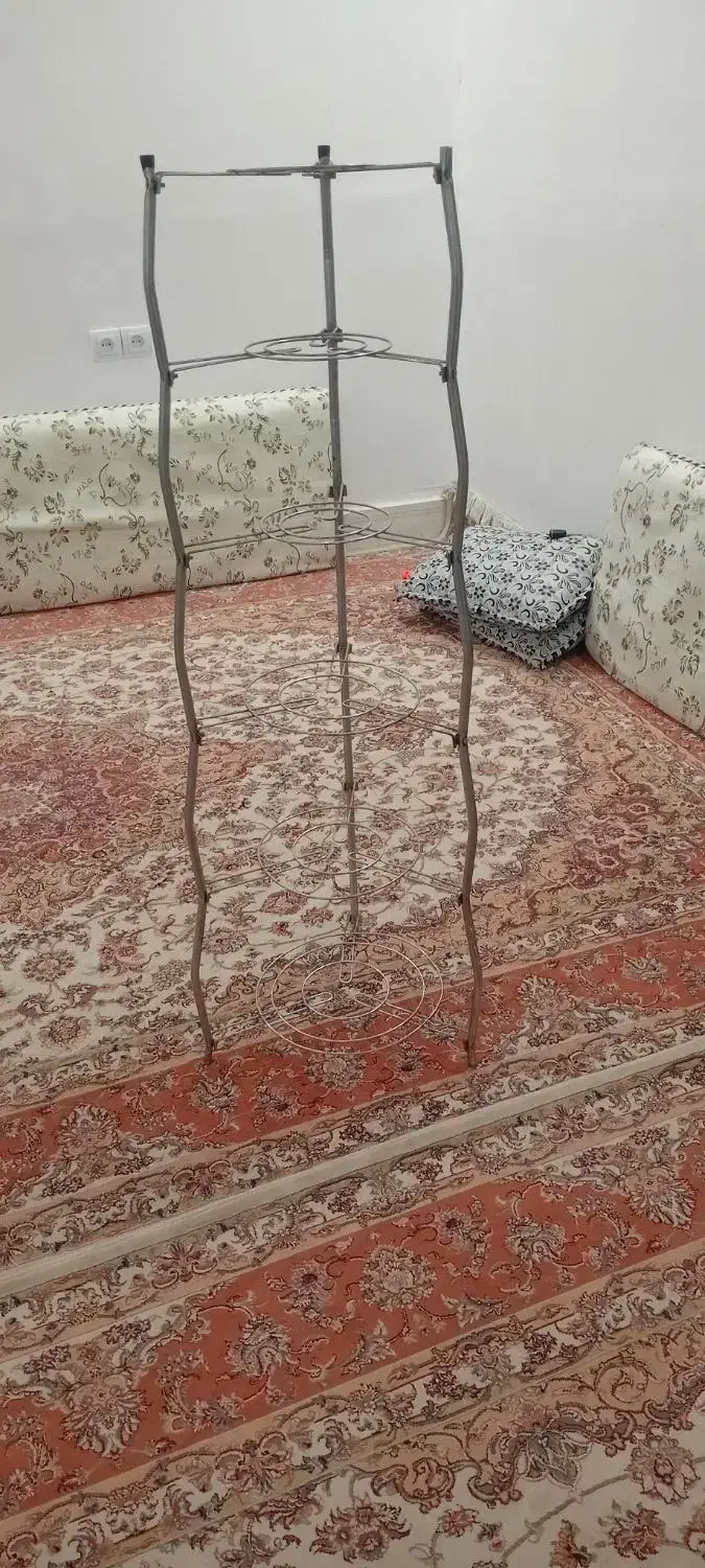 استند یا جای قابلمه ۶ طبقه سالم بدونه شکستگی|آبچکان و نظمدهنده ظروف|کوهدشت, |دیوار