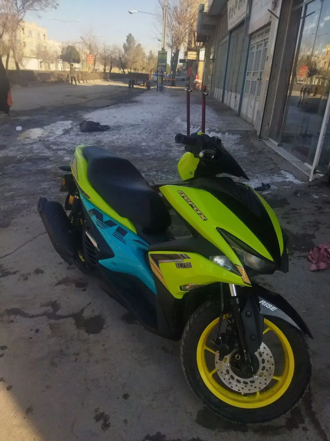 طرح ایروکس کبیر 155|موتورسیکلت|قوچان, |دیوار