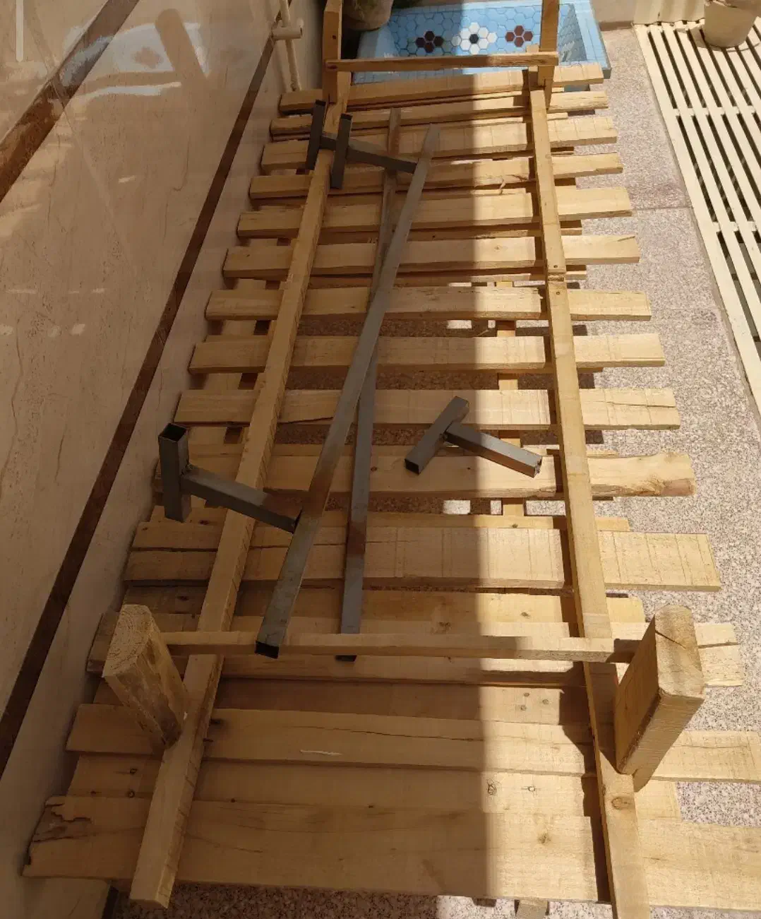 پایه زیرتشک تخت دونفره|تشک تختخواب|یزد, |دیوار