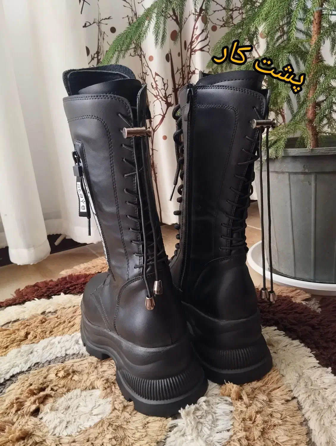 بوت زنانه و دخترانه سایز 37|کیف، کفش، کمربند|پاکدشت, پاکدشت (مامازند)|دیوار