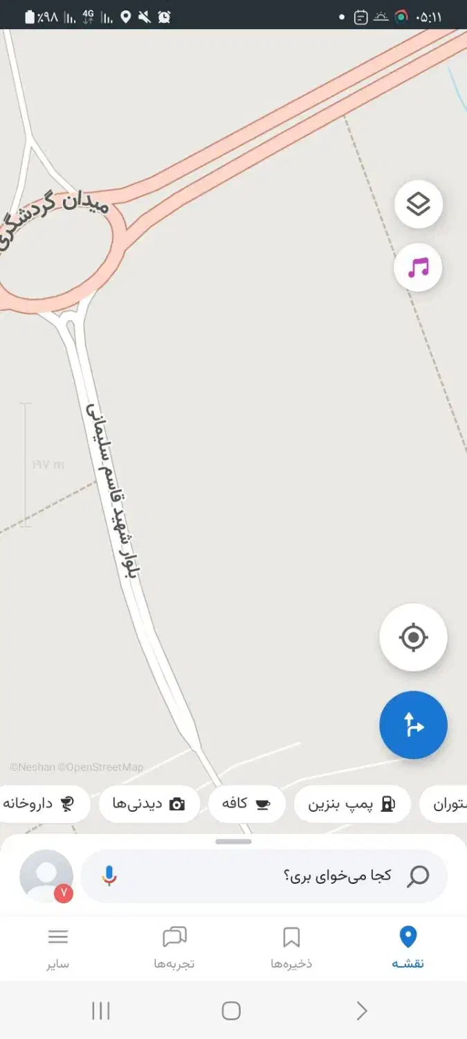 فروش زمین آخر باقر آباد۱۹۸متردونبش قیمت۵۰۰م|فروش زمین و ملک کلنگی|بافق, |دیوار