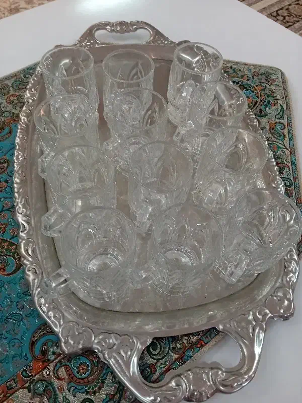 استکان کریستال|ظروف سرو و پذیرایی|مشهد, کوشش|دیوار