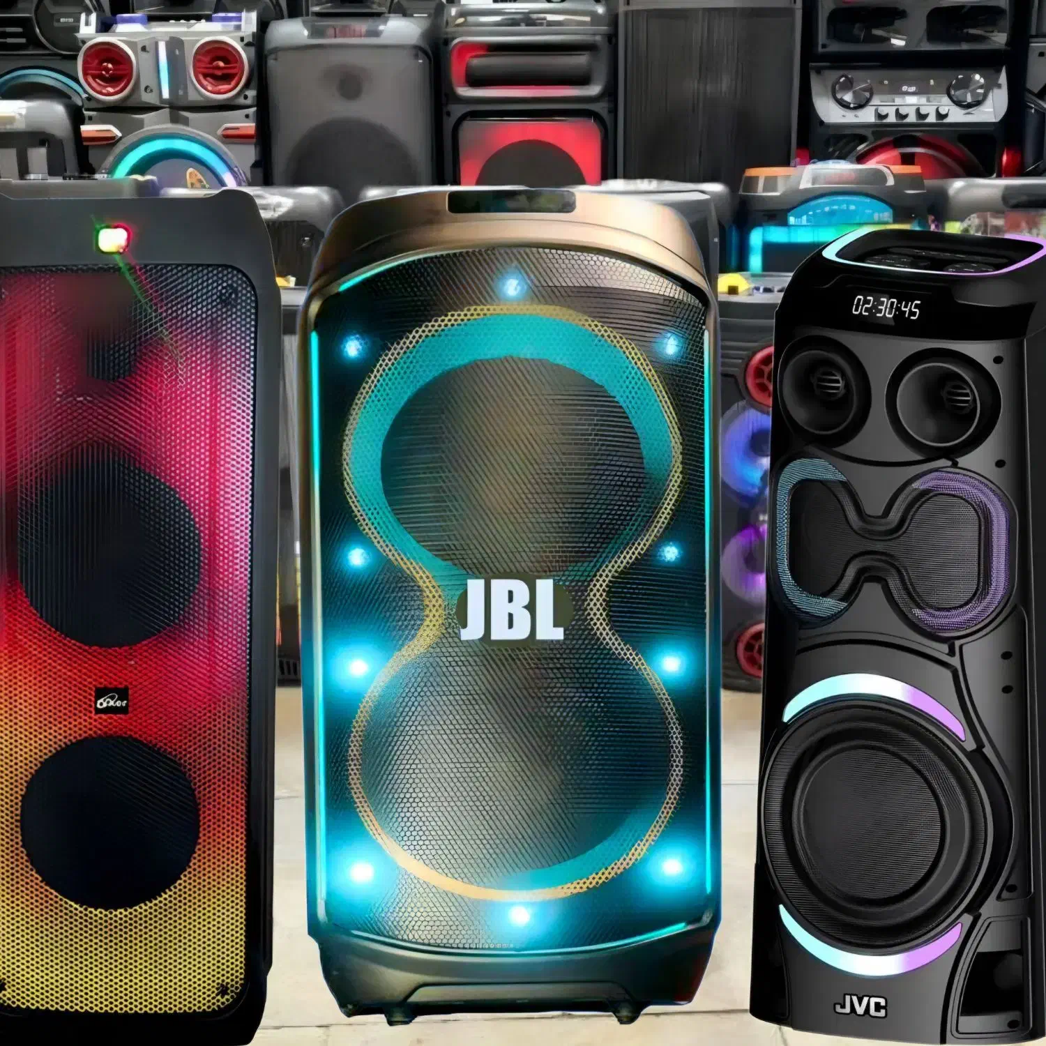 اسپیکر jbl مدل 2025 پارتی نیو مناسب باغ فضای باز|سیستم صوتی خانگی|کرج, حصارک پایین|دیوار