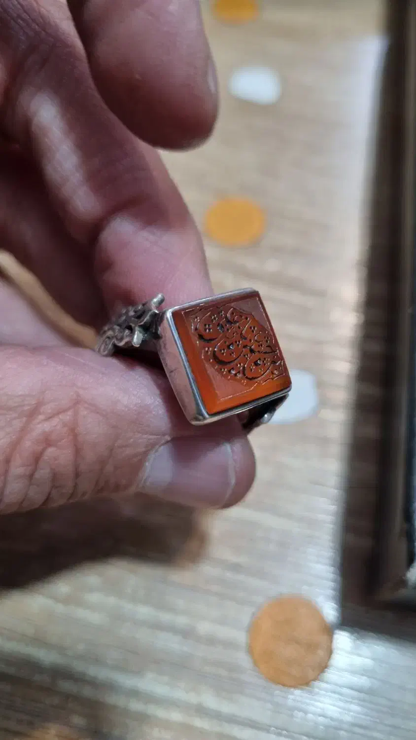 انگشت نقره کار دست|زیورآلات و اکسسوری|تهران, تختی|دیوار